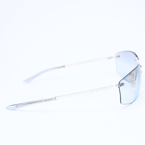 Christian Dior クリスチャンディオール DIOR POP リムレス サングラス YB7I4 サイズ65□15 120 グレー シルバー 美品 中古 4a006203