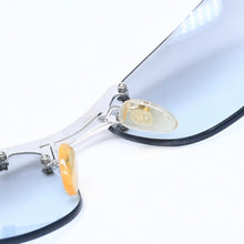 将图片加载到图库查看器中。 Christian Dior クリスチャンディオール DIOR POP リムレス サングラス YB7I4 サイズ65□15 120 グレー シルバー 美品 中古 4a006203
