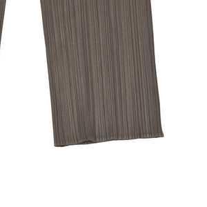 極美品 ISSEI MIYAKE イッセイミヤケ PLEATS PLEASE プリーツプリーズ パンツ グレー 7575115 中古 4a006115