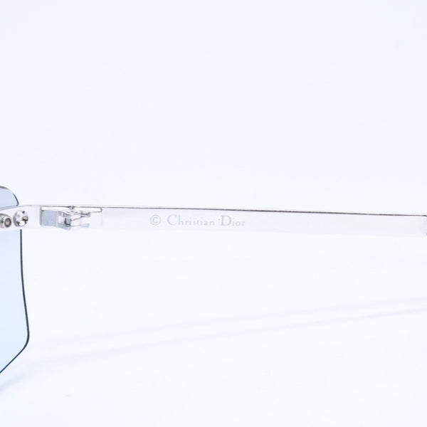 Christian Dior クリスチャンディオール DIOR POP リムレス サングラス YB7I4 サイズ65□15 120 グレー シルバー 美品 中古 4a006203