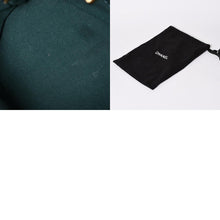 画像をギャラリービューアに読み込む, 新品同様 CHANEL シャネル スモールバックパック AS3947 ランダム番台 ココマーク ツイード ラムスキン グリーン ゴールド金具 中古 4a006136