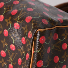 画像をギャラリービューアに読み込む, LOUIS VUITTON ルイヴィトン 村上隆 モノグラム・チェリー スピーディ25 ハンドバッグ M95009 美品 中古 4a006113