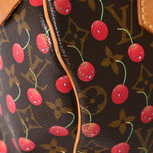 画像をギャラリービューアに読み込む, LOUIS VUITTON ルイヴィトン 村上隆 モノグラム・チェリー スピーディ25 ハンドバッグ M95009 美品 中古 4a006113