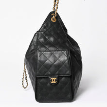 画像をギャラリービューアに読み込む, 極美品 CHANEL シャネル CHANEL 25 ミディアム チェーンワンショルダーバッグ AS5311 ココマーク キャビアスキン ブラック 中古 4a006147