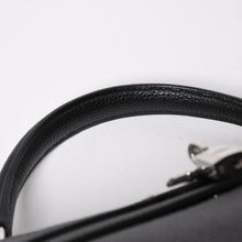 画像をギャラリービューアに読み込む, 極美品 HERMES エルメス ケリー 40 ハンドバッグ 2WAY ブラック 内縫い トゴ シルバー金具 ◻︎H刻印 中古 4a006329