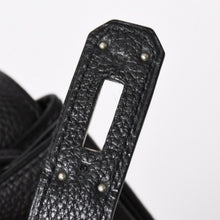 画像をギャラリービューアに読み込む, 極美品 HERMES エルメス ケリー 40 ハンドバッグ 2WAY ブラック 内縫い トゴ シルバー金具 ◻︎H刻印 中古 4a006329