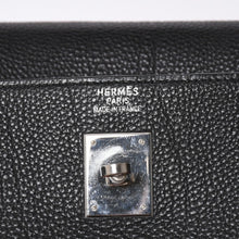 画像をギャラリービューアに読み込む, 極美品 HERMES エルメス ケリー 40 ハンドバッグ 2WAY ブラック 内縫い トゴ シルバー金具 ◻︎H刻印 中古 4a006329