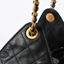 画像をギャラリービューアに読み込む, 極美品 CHANEL シャネル CHANEL 25 ミディアム チェーンワンショルダーバッグ AS5311 ココマーク キャビアスキン ブラック 中古 4a006147