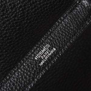 極美品 HERMES エルメス ケリー 40 ハンドバッグ 2WAY ブラック 内縫い トゴ シルバー金具 ◻︎H刻印 中古 4a006329