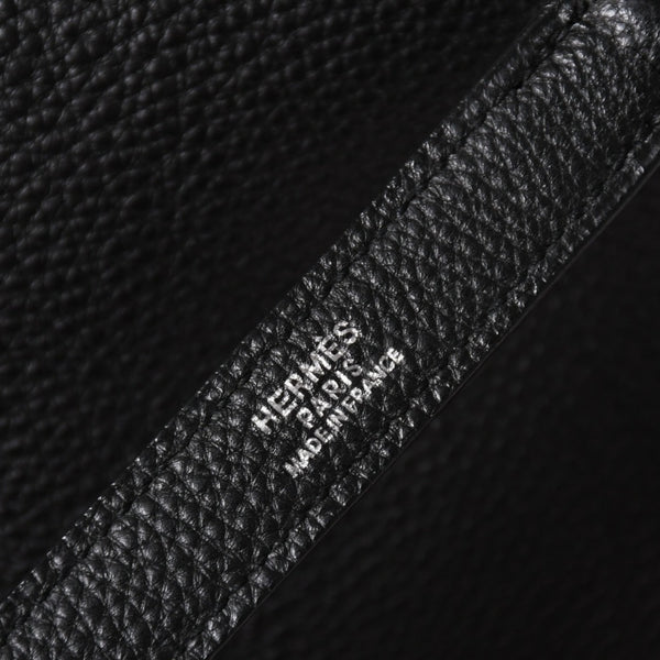 極美品 HERMES エルメス ケリー 40 ハンドバッグ 2WAY ブラック 内縫い トゴ シルバー金具 ◻︎H刻印 中古 4a006329