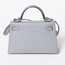 画像をギャラリービューアに読み込む, 新品同様 HERMES エルメス MINI KELLY II ミニケリーⅡ 2WAYバッグ ヴォーマダム グリパンタン パラジウム金具 K刻印 2025年製 中古 4a006257
