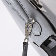 画像をギャラリービューアに読み込む, 新品同様 HERMES エルメス MINI KELLY II ミニケリーⅡ 2WAYバッグ ヴォーマダム グリパンタン パラジウム金具 K刻印 2025年製 中古 4a006257