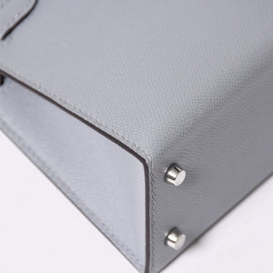 新品同様 HERMES エルメス MINI KELLY 2 ミニケリー2 2WAYバッグ ヴォーマダム グリパンタン パラジウム金具 K刻印 2025年製 中古 4a006257