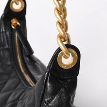 画像をギャラリービューアに読み込む, 新品同様 CHANEL シャネル ラージ ホーボー ワンショルダーバッグ AS5339 ランダム番台 ココマーク ラムスキン ブラック 中古 4a006148