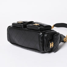 画像をギャラリービューアに読み込む, 新品同様 CHANEL シャネル ラージ ホーボー ワンショルダーバッグ AS5339 ランダム番台 ココマーク ラムスキン ブラック 中古 4a006148