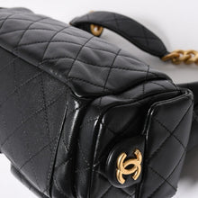 画像をギャラリービューアに読み込む, 新品同様 CHANEL シャネル ラージ ホーボー ワンショルダーバッグ AS5339 ランダム番台 ココマーク ラムスキン ブラック 中古 4a006148
