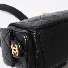 画像をギャラリービューアに読み込む, 新品同様 CHANEL シャネル ラージ ホーボー ワンショルダーバッグ AS5339 ランダム番台 ココマーク ラムスキン ブラック 中古 4a006148
