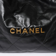 画像をギャラリービューアに読み込む, 新品同様 CHANEL シャネル CHANEL 22 ミディアム チェーンワンショルダーバッグ AS3261 ココマーク シャイニーカーフスキン 中古 4a006150