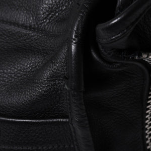極美品 CHROME HEARTS クロムハーツ Gunslinger Messenger Bag スモールCHクロス ガンスリンガー メッセンジャーバッグ ショルダーバッグ ブラック 中古 4a006155