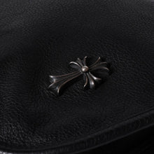 画像をギャラリービューアに読み込む, 極美品 CHROME HEARTS クロムハーツ Gunslinger Messenger Bag スモールCHクロス ガンスリンガー メッセンジャーバッグ ショルダーバッグ ブラック 中古 4a006155
