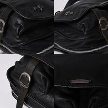 画像をギャラリービューアに読み込む, 極美品 CHROME HEARTS クロムハーツ Gunslinger Messenger Bag スモールCHクロス ガンスリンガー メッセンジャーバッグ ショルダーバッグ ブラック 中古 4a006155