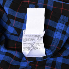画像をギャラリービューアに読み込む, 新品同様 Maison Margiela メゾン マルジェラ SS26 フェイデッド チェックシャツ S50DT0069 ブルー サイズ52 中古 4a006128