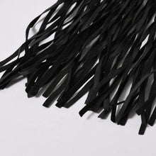 画像をギャラリービューアに読み込む, CHROME HEARTS クロムハーツ FLAT HIPPIE W/FRINGE フラットヒッピー フリンジ ショルダーバッグ セメタリークロスパッチ 美品 中古 4a006163