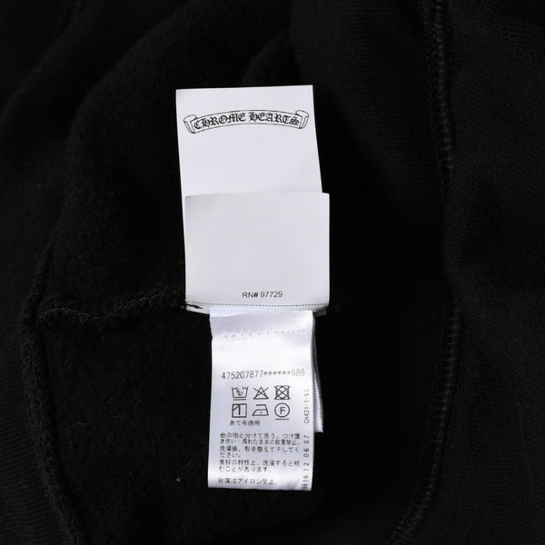 極美品 CHROME HEARTS クロムハーツ プルオーバーフーディー パーカー サイズ6Y キッズ セメタリークロス オールドイングリッシュ 中古 4a005511