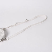 画像をギャラリービューアに読み込む, 極美品 CHROME HEARTS クロムハーツ TAKA MINI タカ ミニ ショルダーバッグ ラスベガス限定 スターパッチ スター装飾 ホワイト 中古 4a006160