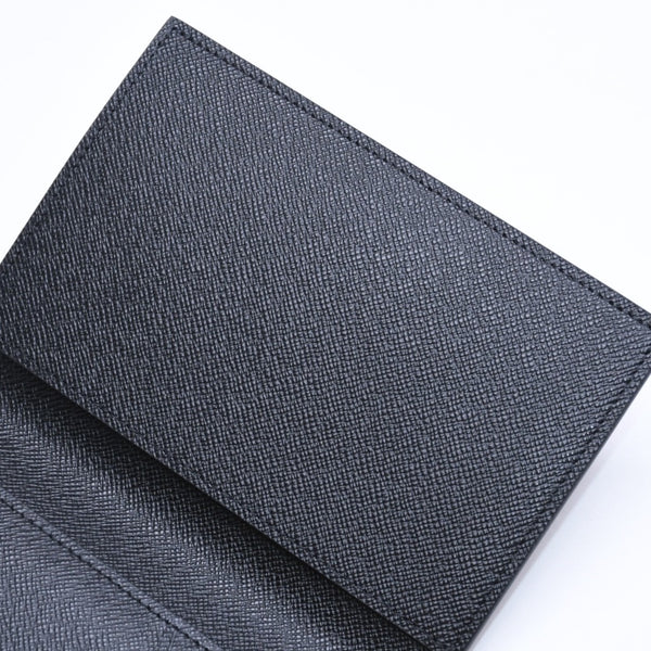 極美品 LOUIS VUITTON ルイヴィトン パスポートケース ブラック グレー M64501 クーヴェルテュールパスポール 中古 4a006172
