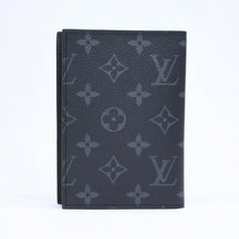 画像をギャラリービューアに読み込む, 極美品 LOUIS VUITTON ルイヴィトン パスポートケース ブラック グレー M64501 クーヴェルテュールパスポール 中古 4a006172