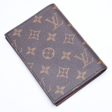 画像をギャラリービューアに読み込む, 新品同様 LOUIS VUITTON ルイヴィトン パスポートケース クーヴェルテュールパスポールNM M64502 モノグラムキャンバス ブラウン パスケース 中古 4a006192