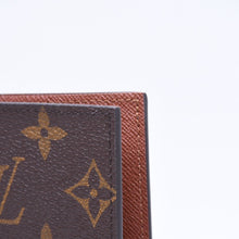 画像をギャラリービューアに読み込む, 新品同様 LOUIS VUITTON ルイヴィトン パスポートケース クーヴェルテュールパスポールNM M64502 モノグラムキャンバス ブラウン パスケース 中古 4a006192