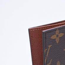 画像をギャラリービューアに読み込む, 新品同様 LOUIS VUITTON ルイヴィトン パスポートケース クーヴェルテュールパスポールNM M64502 モノグラムキャンバス ブラウン パスケース 中古 4a006192