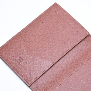 新品同様 LOUIS VUITTON ルイヴィトン パスポートケース クーヴェルテュールパスポールNM M64502 モノグラムキャンバス ブラウン パスケース 中古 4a006192