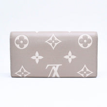 画像をギャラリービューアに読み込む, LOUIS VUITTON ルイヴィトン 長財布 財布 ポルトフォイユ・サラ NM ベージュ アイボリー M81049 レザー ゴールド金具 美品 中古 4a006174