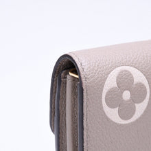 画像をギャラリービューアに読み込む, LOUIS VUITTON ルイヴィトン 長財布 財布 ポルトフォイユ・サラ NM ベージュ アイボリー M81049 レザー ゴールド金具 美品 中古 4a006174