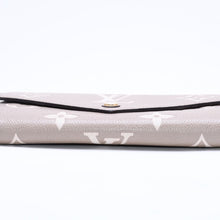 画像をギャラリービューアに読み込む, LOUIS VUITTON ルイヴィトン 長財布 財布 ポルトフォイユ・サラ NM ベージュ アイボリー M81049 レザー ゴールド金具 美品 中古 4a006174