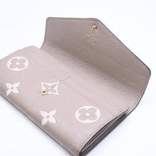 画像をギャラリービューアに読み込む, LOUIS VUITTON ルイヴィトン 長財布 財布 ポルトフォイユ・サラ NM ベージュ アイボリー M81049 レザー ゴールド金具 美品 中古 4a006174