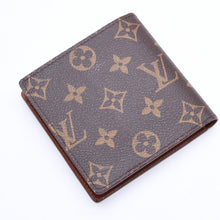 画像をギャラリービューアに読み込む, 極美品 LOUIS VUITTON ルイヴィトン ポルトフォイユ・マルコ 二つ折り財布 財布 M61675 ブラウン 中古 4a006173