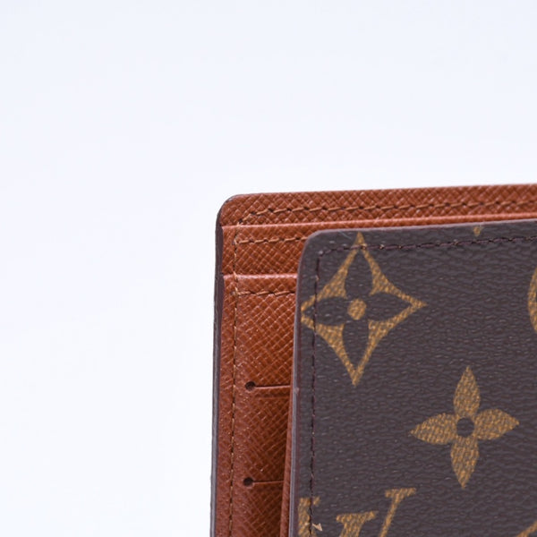 極美品 LOUIS VUITTON ルイヴィトン ポルトフォイユ・マルコ 二つ折り財布 財布 M61675 ブラウン 中古 4a006173