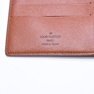 極美品 LOUIS VUITTON ルイヴィトン ポルトフォイユ・マルコ 二つ折り財布 財布 M61675 ブラウン 中古 4a006173