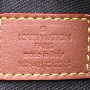極美品 LOUIS VUITTON ルイヴィトン バッグチャーム ミニ ポロション M01401 ブラウン CX2243 エピXLレザー シルバー金具 中古 4a006233