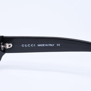 GUCCI グッチ オバール型サングラス アイウェア GG2417/S サイズ52◻︎19 ブラック トムフォード期 シルバー金具 美品 中古 4a006175