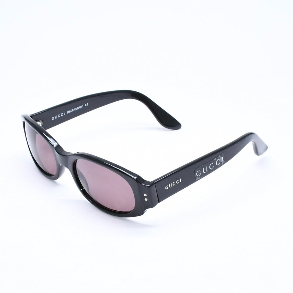 GUCCI グッチ オバール型サングラス アイウェア GG2417/S サイズ52◻︎19 ブラック トムフォード期 シルバー金具 美品 中古 4a006175
