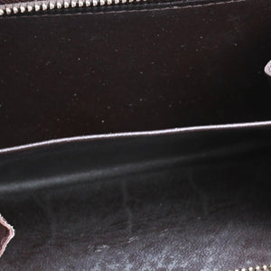 LOUIS VUITTON ルイヴィトン ポルトモネ ピエ トレゾール N61730 二つ折り財布 CA0058 ダミエエベヌキャンバス イニシャル入り 美品 中古 4a006178