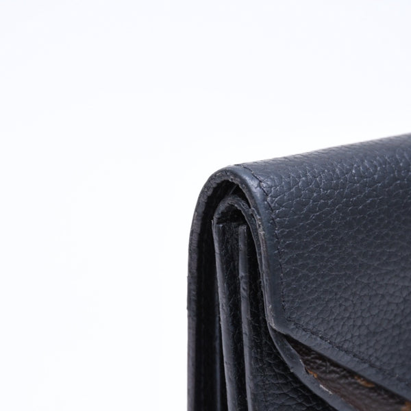 LOUIS VUITTON ルイヴィトン ポルトフォイユ ドゥブルV コンパクト 三つ折り財布 M64420 CA4167 モノグラムキャンバス イニシャル入り 美品 中古 4a006181