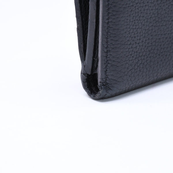 LOUIS VUITTON ルイヴィトン ポルトフォイユ ドゥブルV コンパクト 三つ折り財布 M64420 CA4167 モノグラムキャンバス イニシャル入り 美品 中古 4a006181