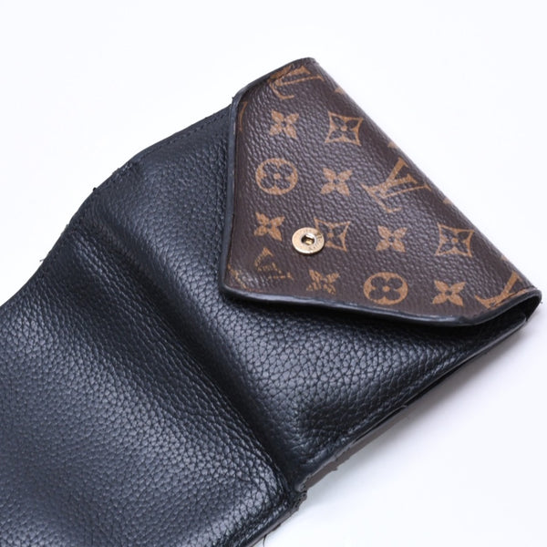LOUIS VUITTON ルイヴィトン ポルトフォイユ ドゥブルV コンパクト 三つ折り財布 M64420 CA4167 モノグラムキャンバス イニシャル入り 美品 中古 4a006181