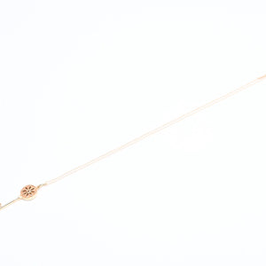 極美品 Tiffany & Co. ティファニー デイジーキー ペレッティ ネックレス ダイヤモンド ゴールド Au750 中古 4a004952